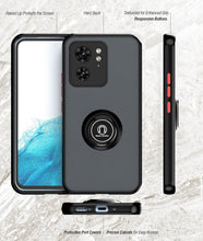 Motorola Edge 40 Case Kickstand Shockproof Cover Heavy Duty & Screen Protector