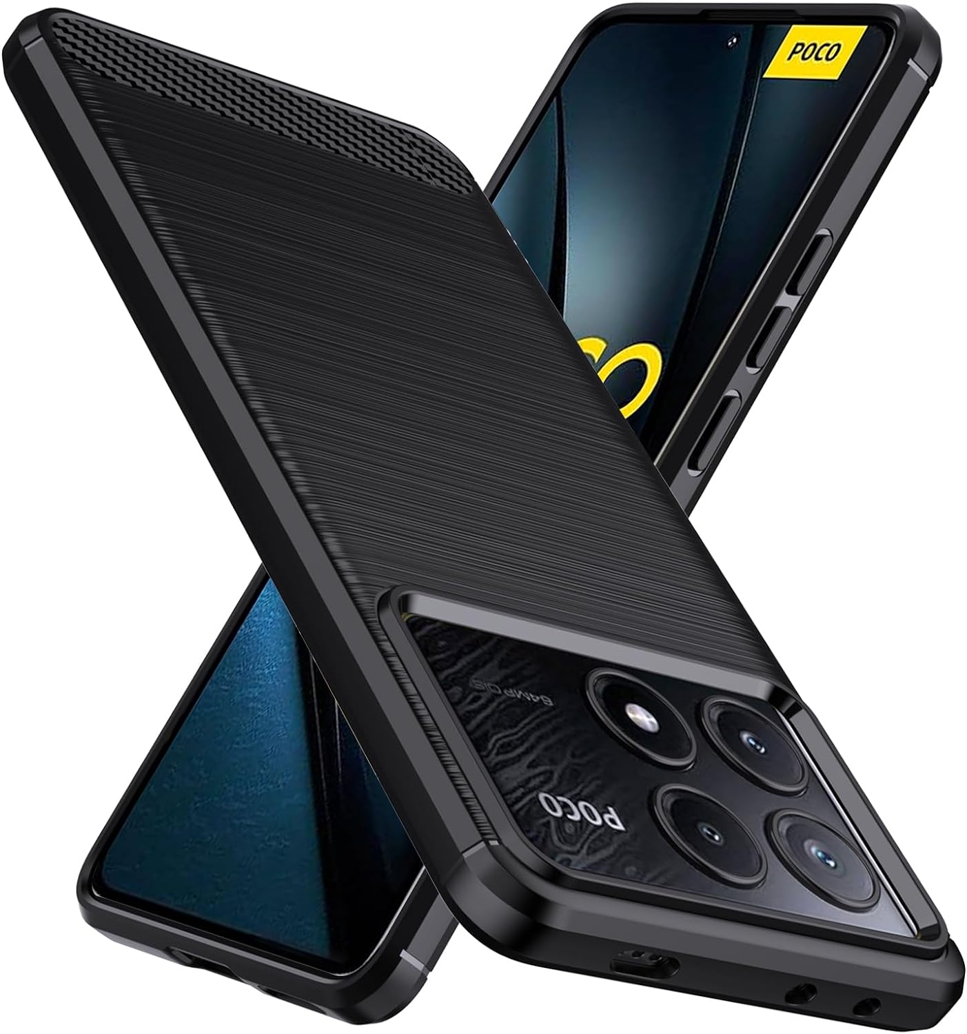 Xiaomi Poco F6 / F6 Pro Case Carbon Fibre Phone Cover