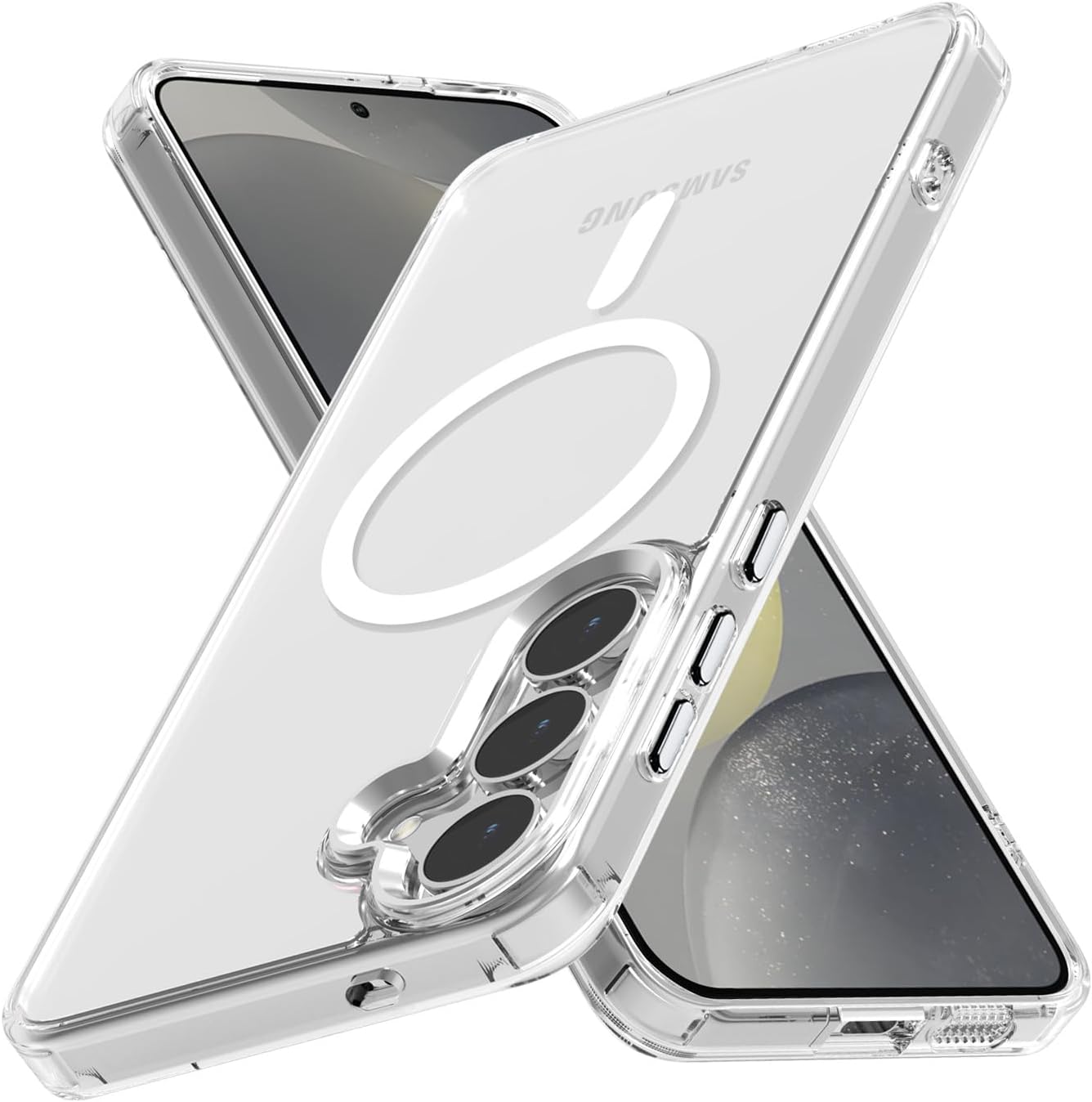 Samsung Galaxy S25 FE Clear Case Magsafe Phone Cover Magnetic
