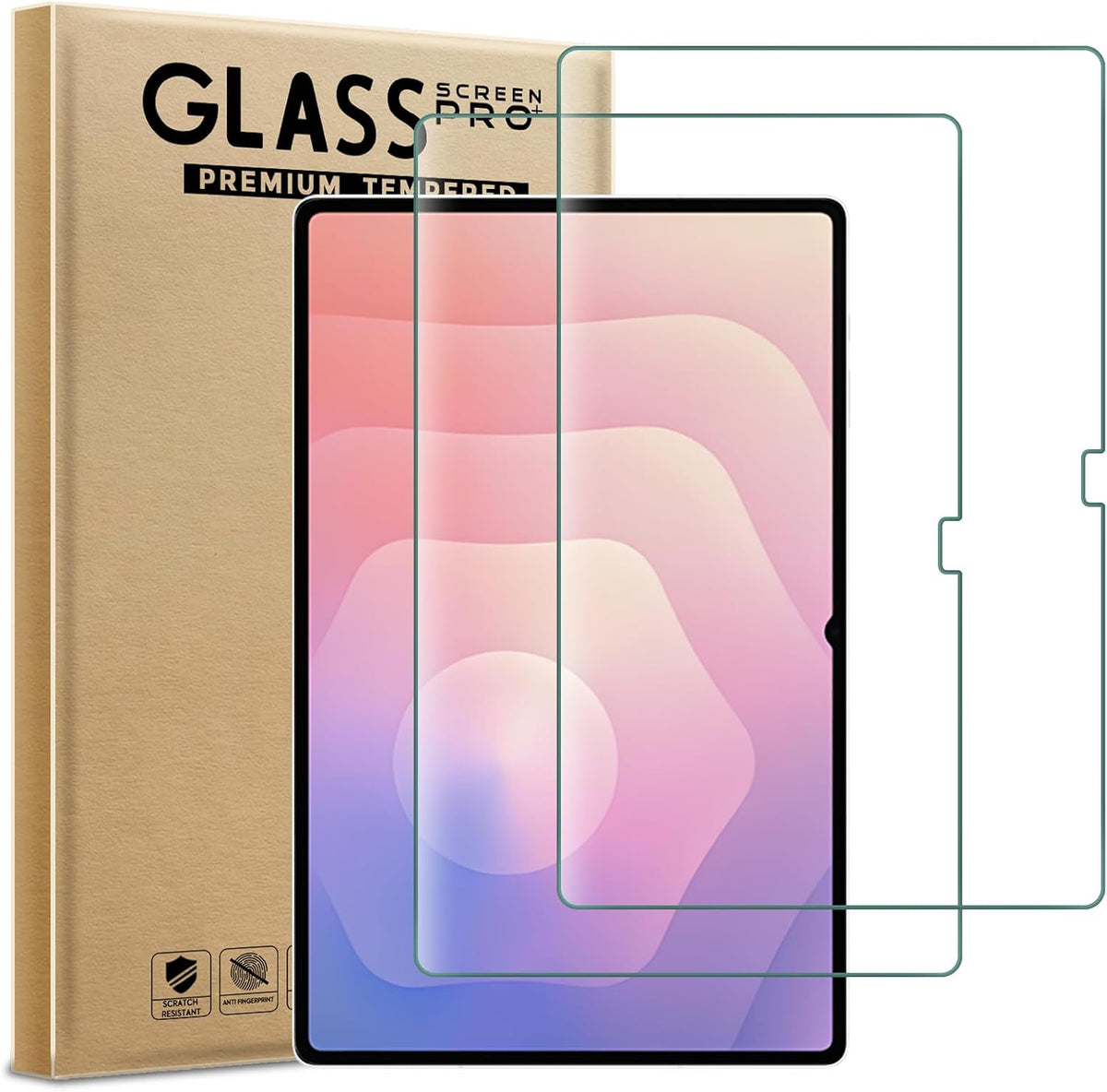 Samsung Galaxy Tab S12 Plus / S12 Ultra Glass Screen Protector [2 Pack}