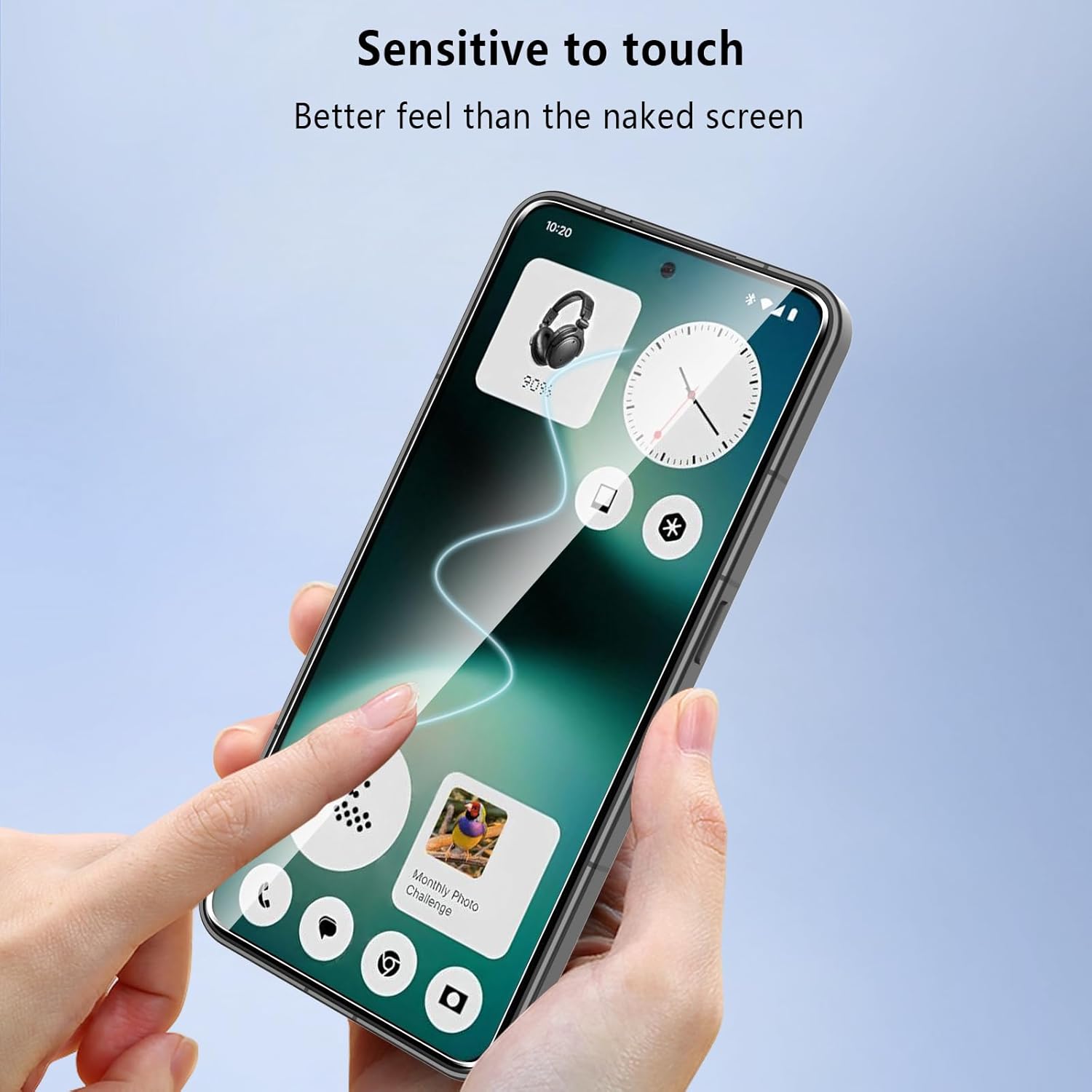 Nothing Phone (3a) Lite Screen Protector Glass [2 Pack]