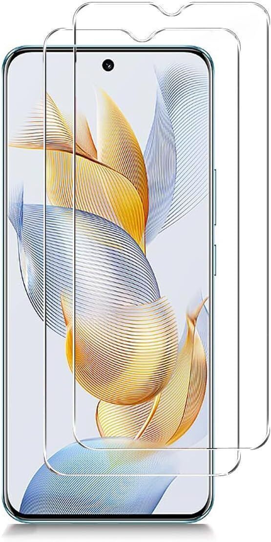 Honor 90 5G Case Black Gel Phone Cover And Screen Protector