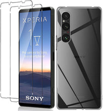 Sony Xperia 1 V Case Clear Phone Cover & Screen Protector