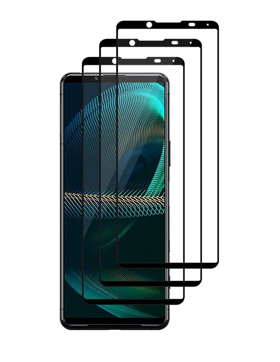 Sony Xperia 1 V Screen Protector Glass Full Cover [2 Pack]