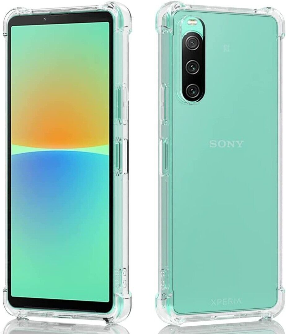 Sony Xperia 10 V (2023) TPU Clear Case Mockup — VecRas