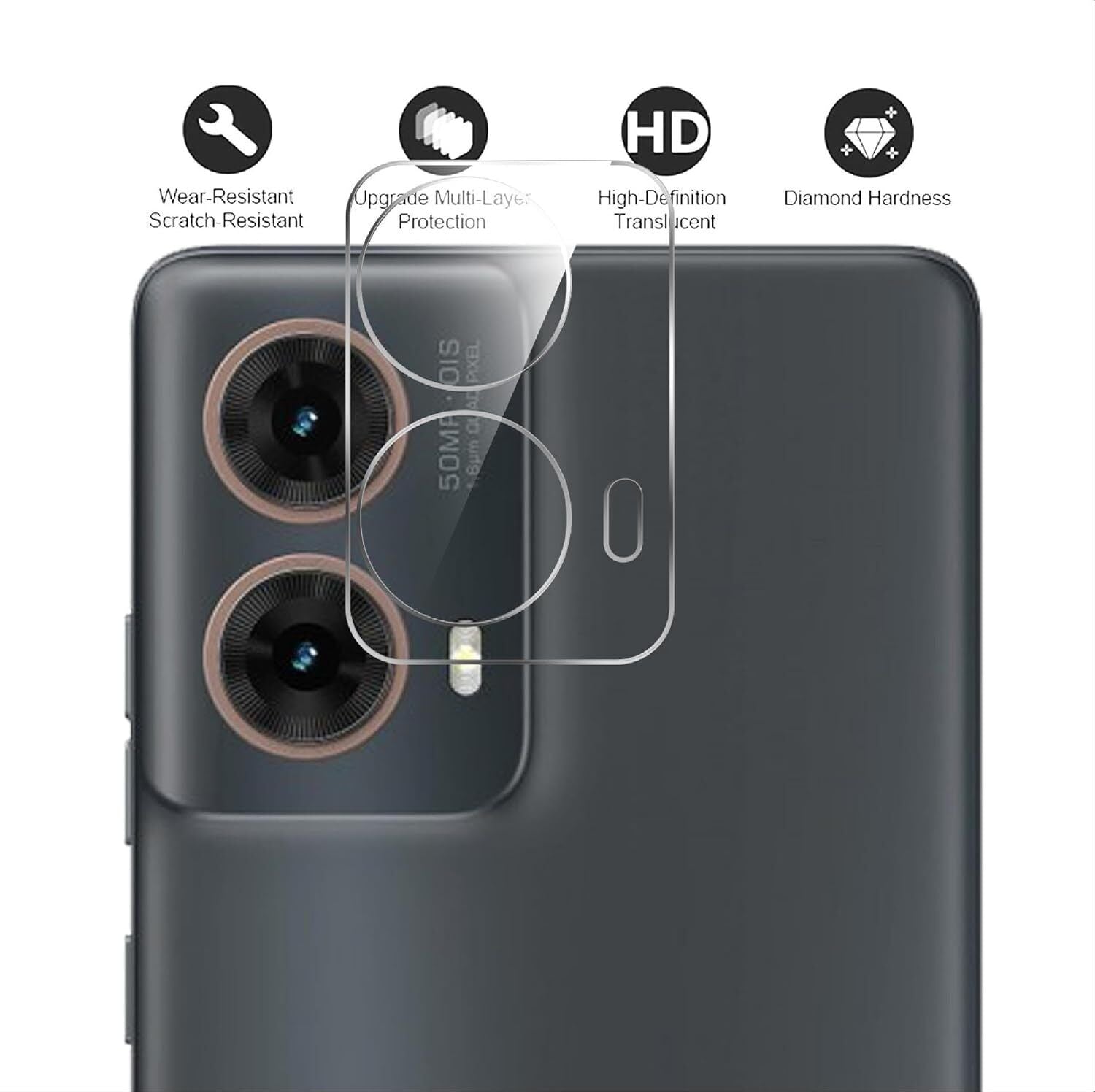 Motorola Moto E14 Camera Lens Glass Protector