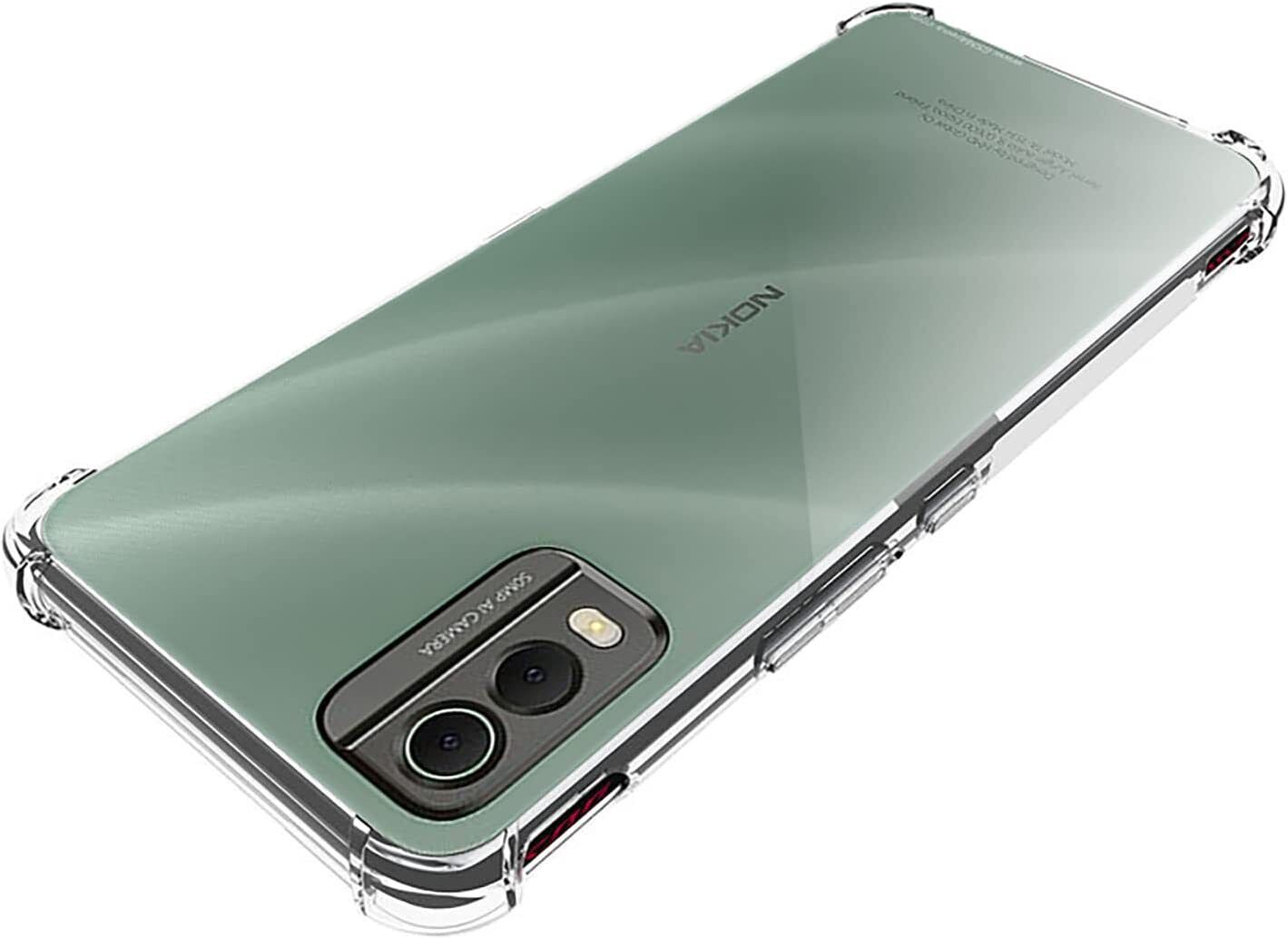 Nokia C32 Case Clear Phone Cover & Screen Protector