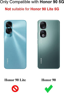 Honor 90 5G Case Clear Phone Cover & Screen Protector