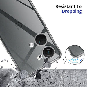 OnePlus Nord 3 Case Clear Phone Cover & Screen Protector