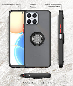 Honor 70 Lite Case Kickstand Shockproof Cover Heavy Duty & Screen Protector