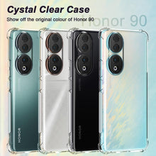 Honor 90 5G Case Clear Phone Cover & Screen Protector