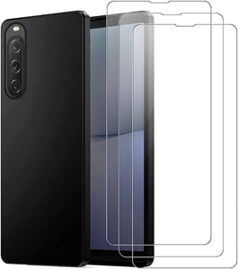 Sony Xperia 10 V Case Black Gel Phone Cover And Screen Protector