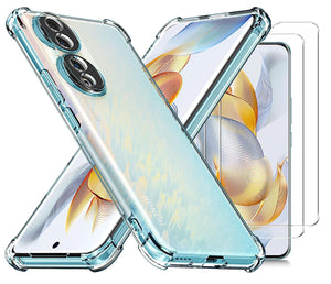 Honor 90 5G Case Clear Phone Cover & Screen Protector
