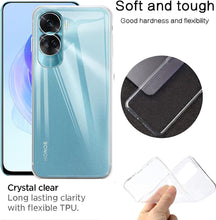 Honor 90 Lite Case Clear Phone Cover & Screen Protector