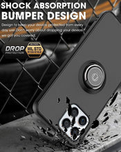 Honor 70 Lite Case Kickstand Shockproof Cover Heavy Duty & Screen Protector