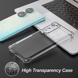 Honor 90 5G Case Clear Phone Cover & Screen Protector