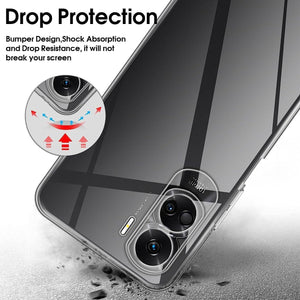 Honor 90 Lite Case Clear Phone Cover & Screen Protector