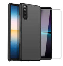 Sony Xperia 10 V Case Matte Hard Phone Cover & Screen Protector