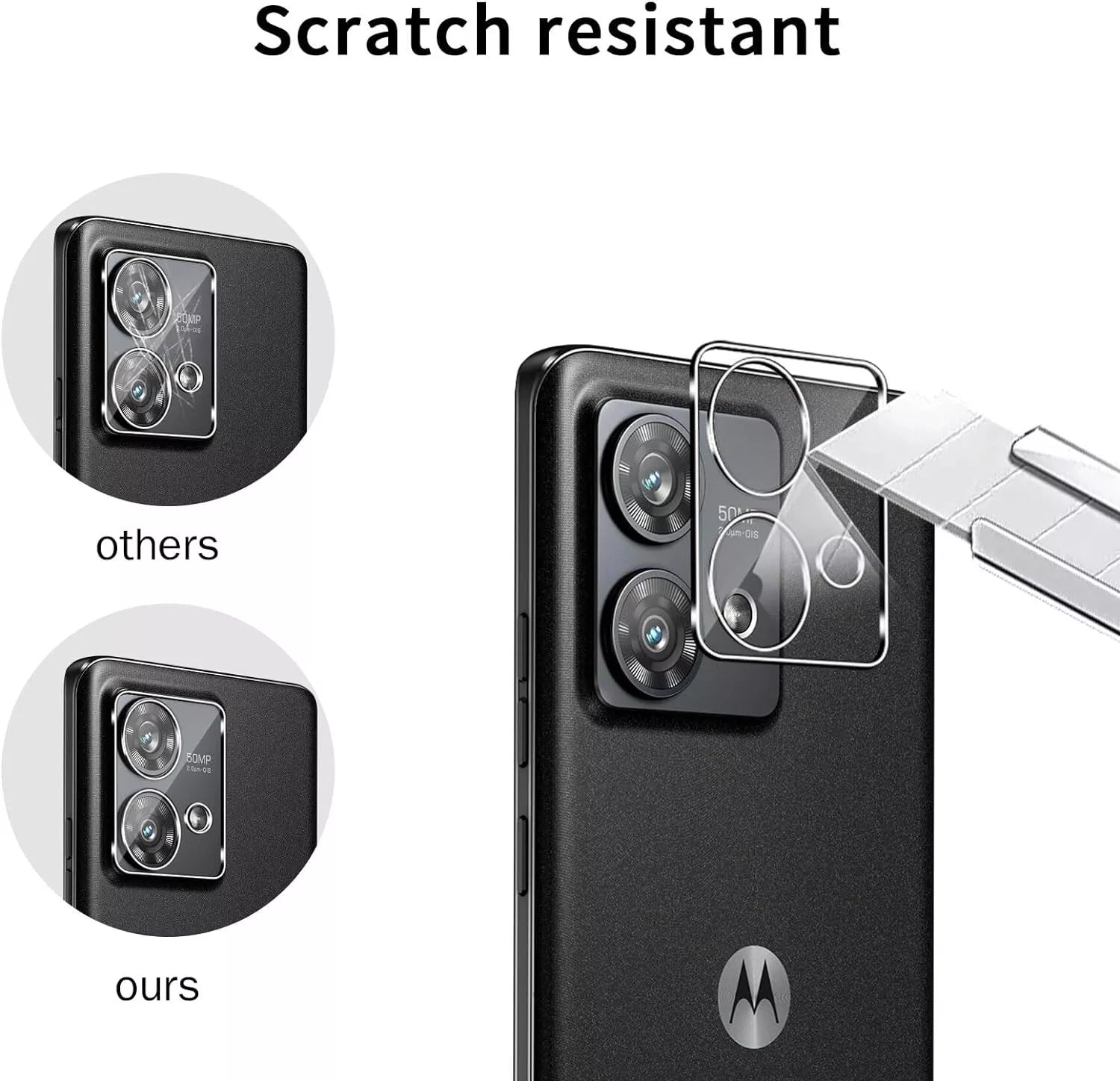 Motorola Moto Edge 40 Neo Camera Lens Glass Protector