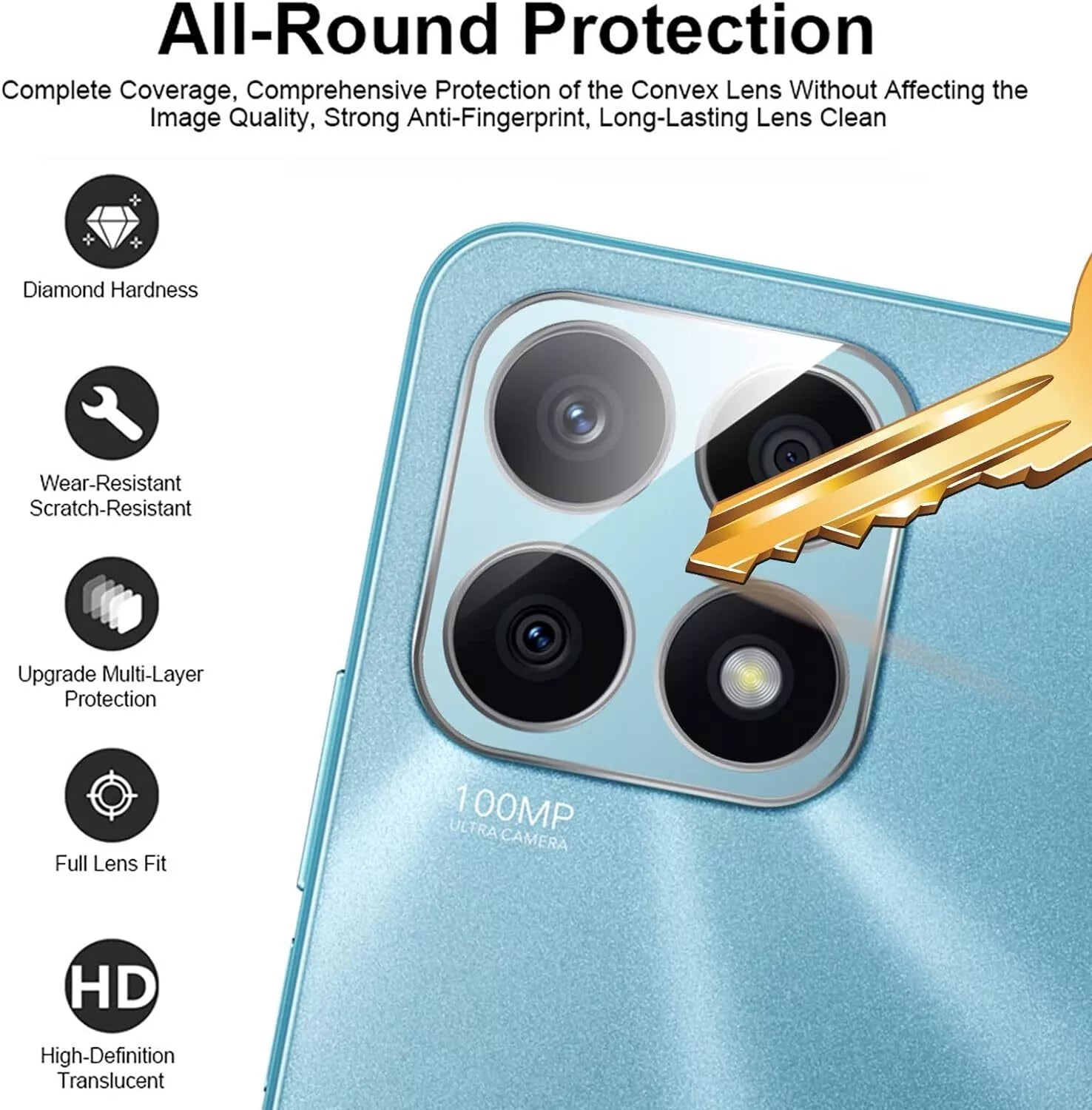 Honor X6B Camera Lens Glass Protector