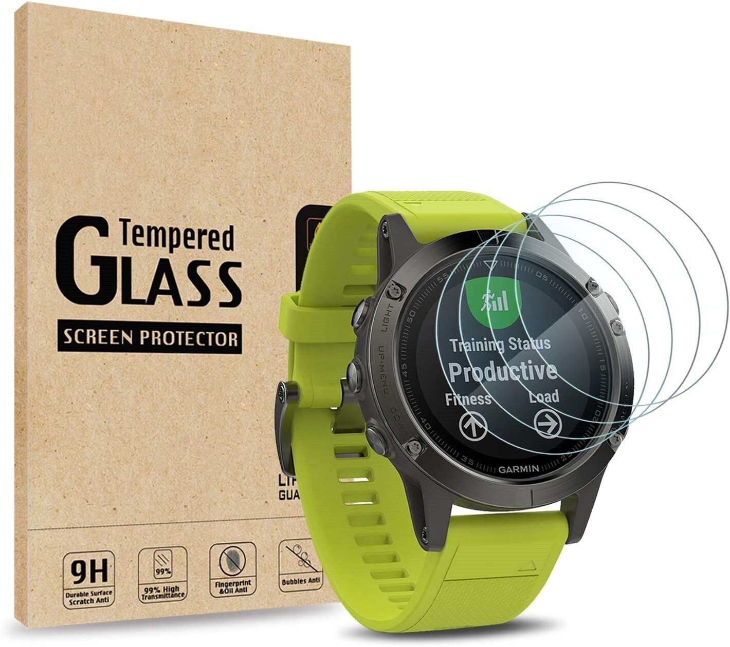 Garmin Fenix 5 Plus Glass Screen Protector
