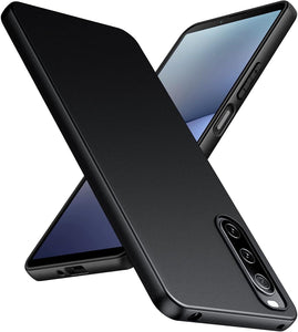 Sony Xperia 10 V Case Black Gel Phone Cover And Screen Protector