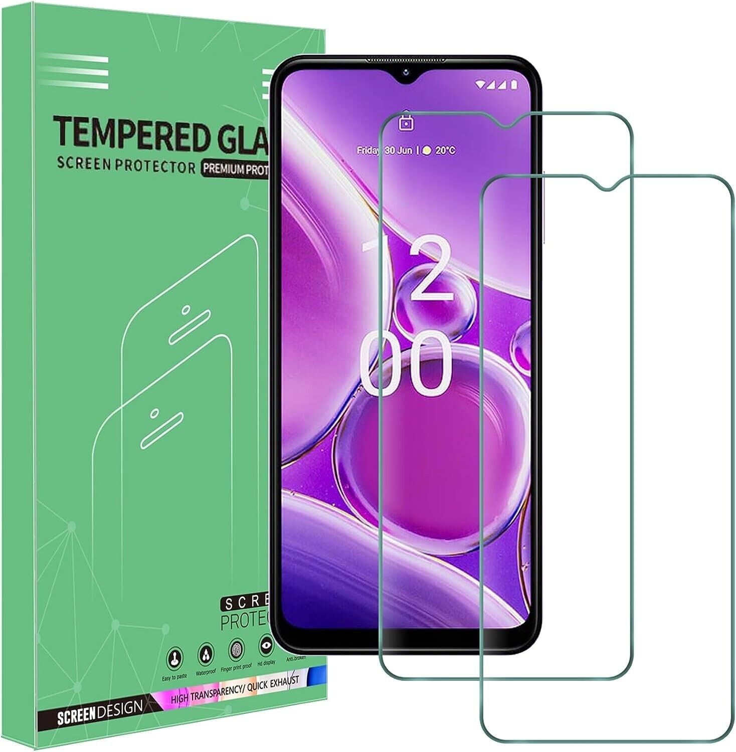 Nokia G42 Screen Protector Glass [2 Pack]