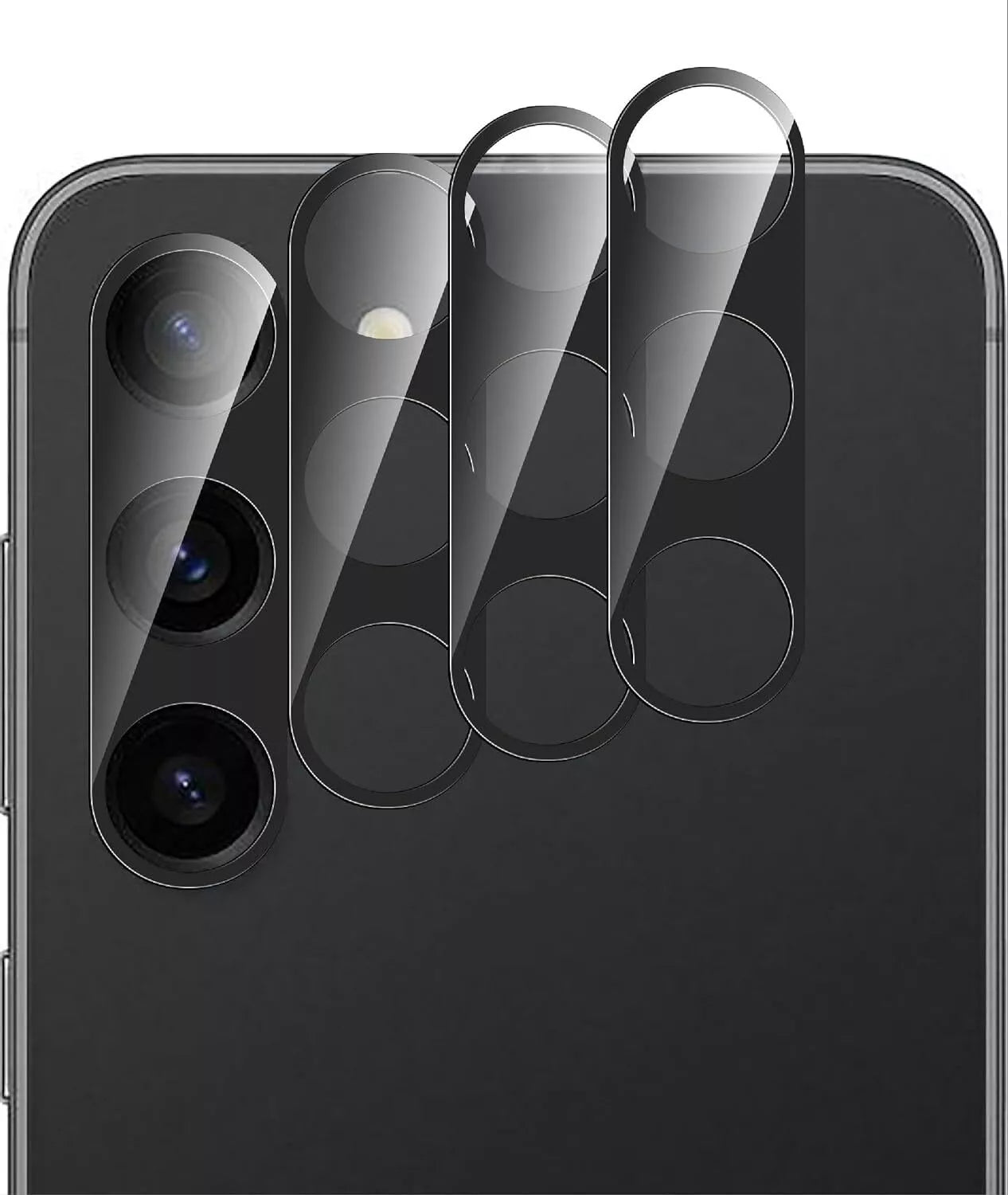 Samsung Galaxy A25 Camera Lens Glass Protector Black