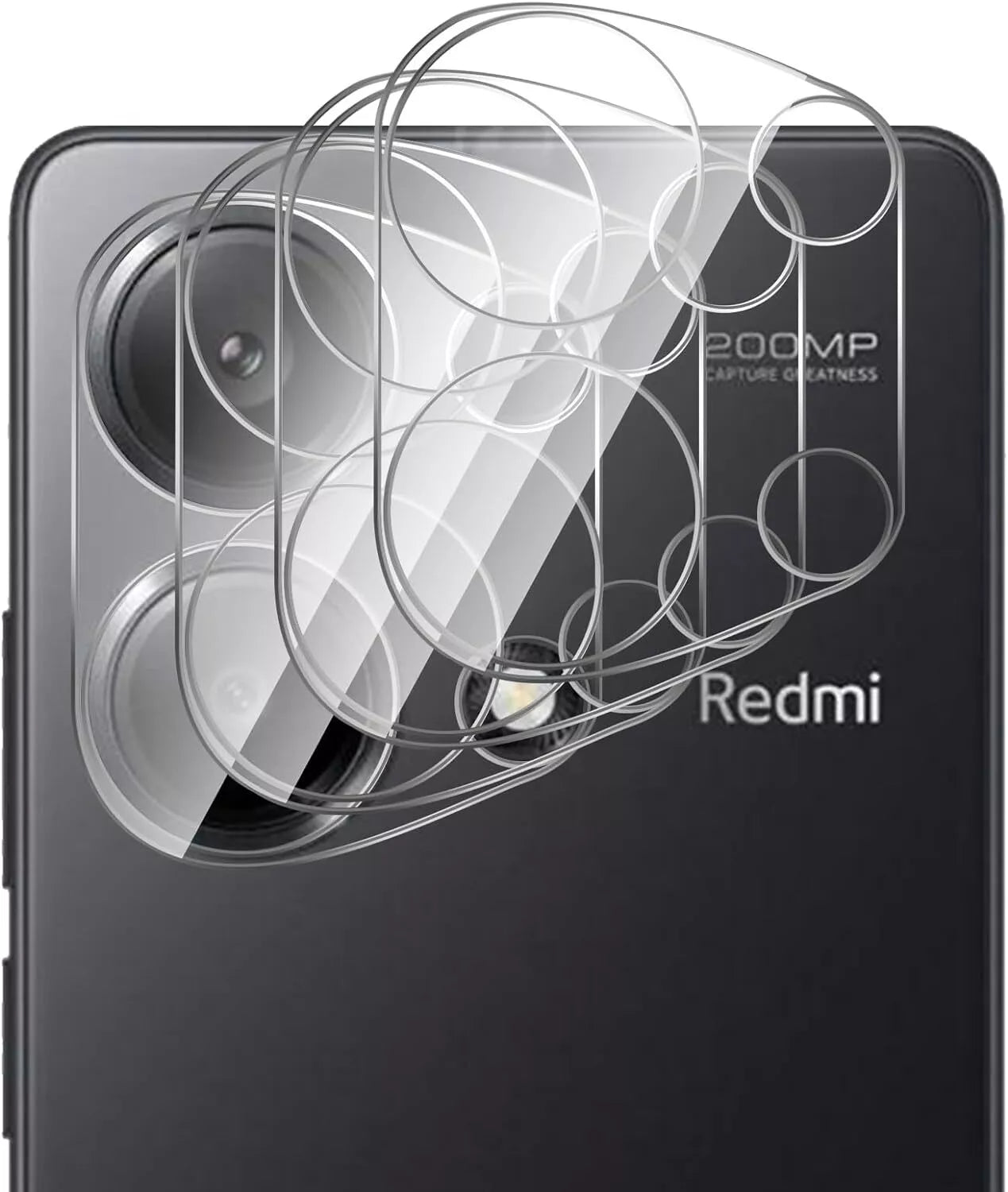 Xiaomi Redmi Note 13 Pro 4G Camera Lens Glass Protector
