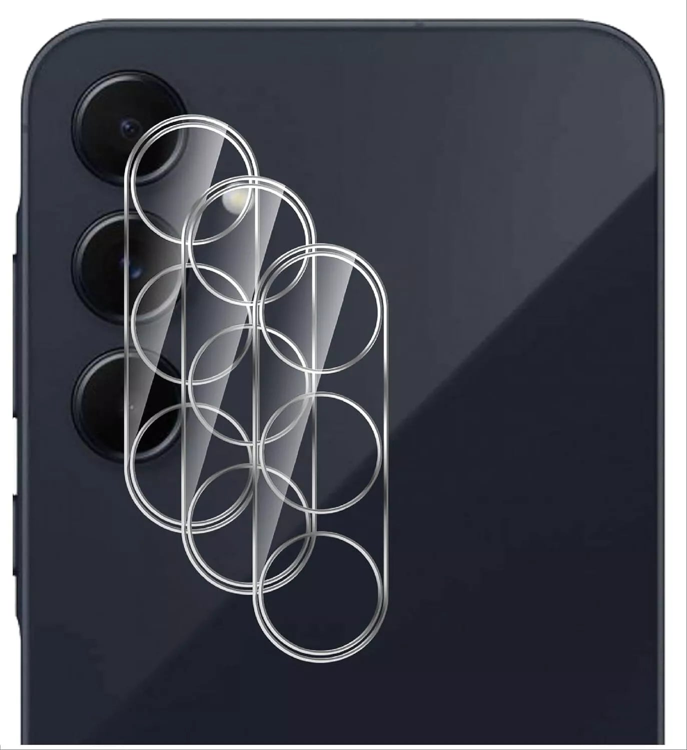 Samsung Galaxy A55 Camera Lens Glass Protector