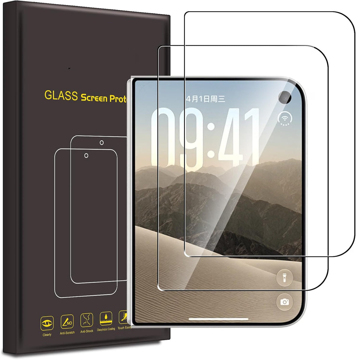 Apple iPhone Duo Screen Protector Glass [2 Pack]