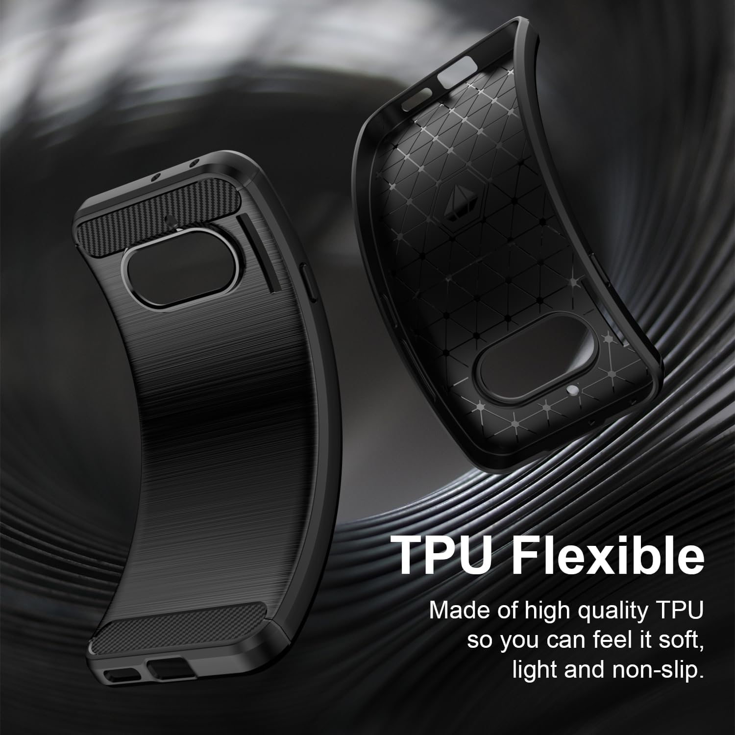Nothing Phone (4a) Case Carbon Fibre Phone Cover