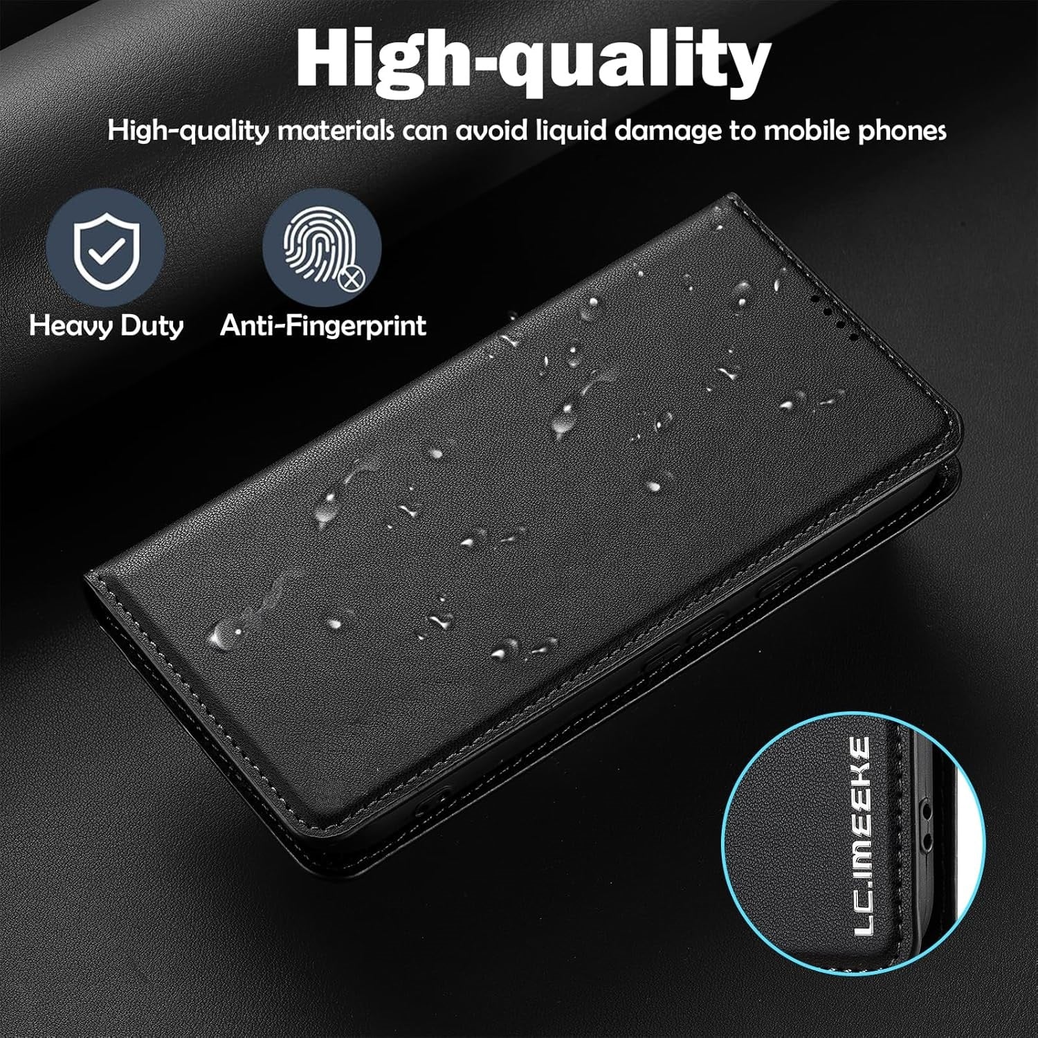 Google Pixel 10a Case Leather Wallet Flip Book Stand Phone Cover RFID