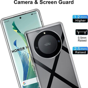 Honor Magic 6 Lite Case Clear Silicone Gel Phone Cover