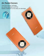 Honor Magic 6 Lite Case Clear Silicone Shockproof Gel Phone Cover