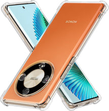 Honor Magic 6 Lite Case Clear Silicone Shockproof Gel Phone Cover