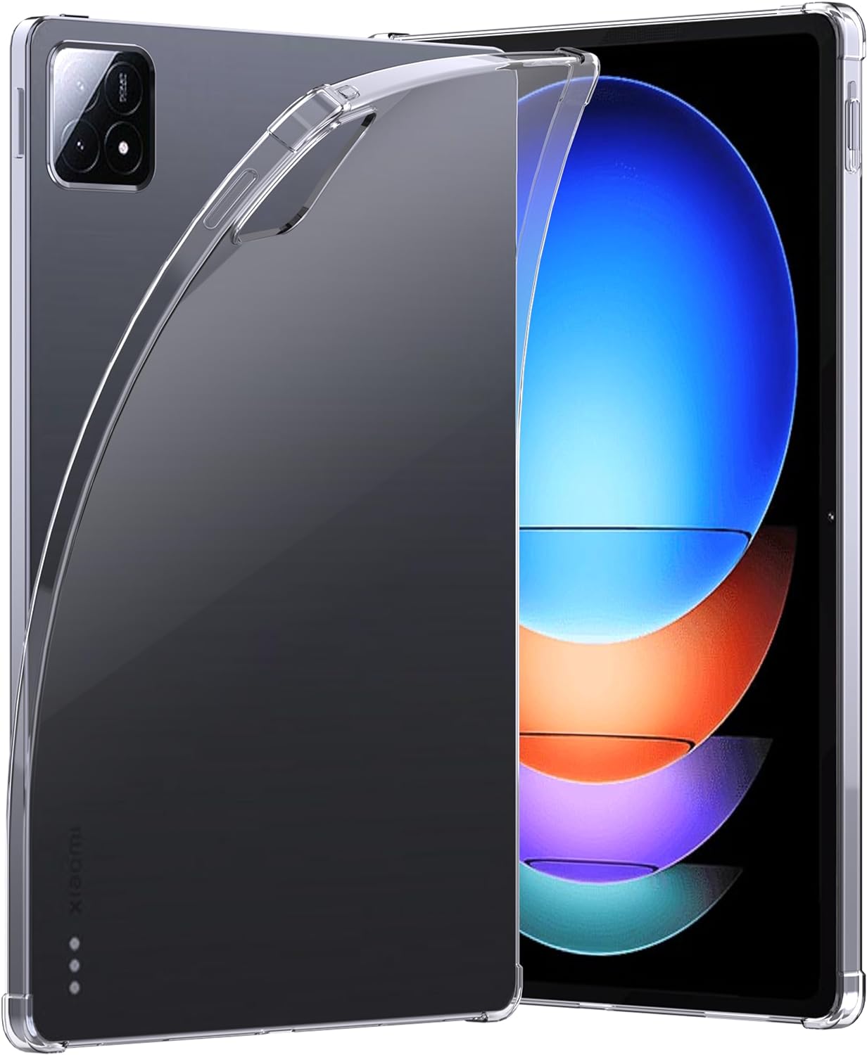 Xiaomi Pad 6S Pro 12.4 Case Clear Shockproof Cover