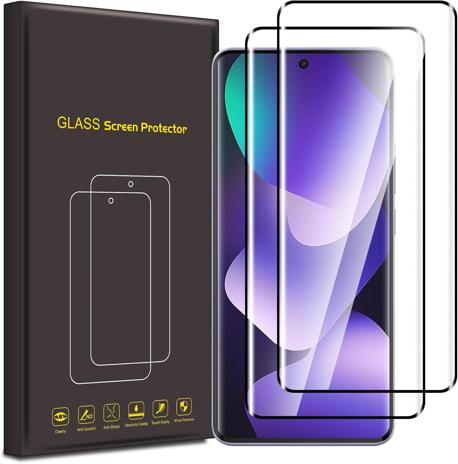 Xiaomi Redmi Note 15/15 Pro 4G/15 4G/15 Pro/Pro+ Plus Tempered Glass Screen Protector Full Cover