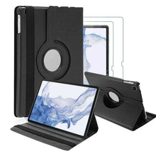 Samsung Galaxy Tab S8+ 360 ° Rotating Case Stand Cover & Glass Protector