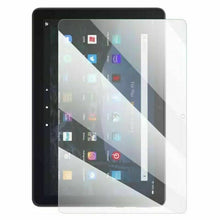 Amazon Fire HD 10 Plus (2021) Case Leather Folio Cover & Glass Protector