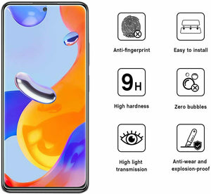 Xiaomi Redmi Note 11 Pro 5G Tempered Glass Screen Protector Case Friendly