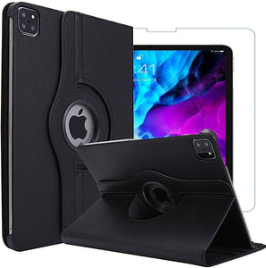 Apple iPad Pro 12.9 (2022) Case 360 Stand Cover & Glass Protector (12.9")