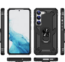 Phone Case Samsung Galaxy S23+ Plus Kickstand Shockproof Ring Phone Cover