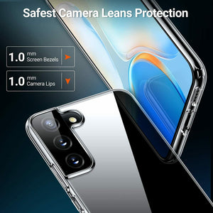 Samsung Galaxy S22 5G Case Clear Silicone Ultra Slim Gel Cover