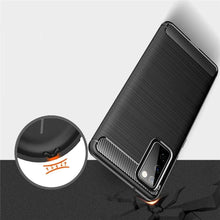 Samsung Galaxy S20 FE/5G Case Carbon Fibre Gel Cover Ultra Slim Shockproof