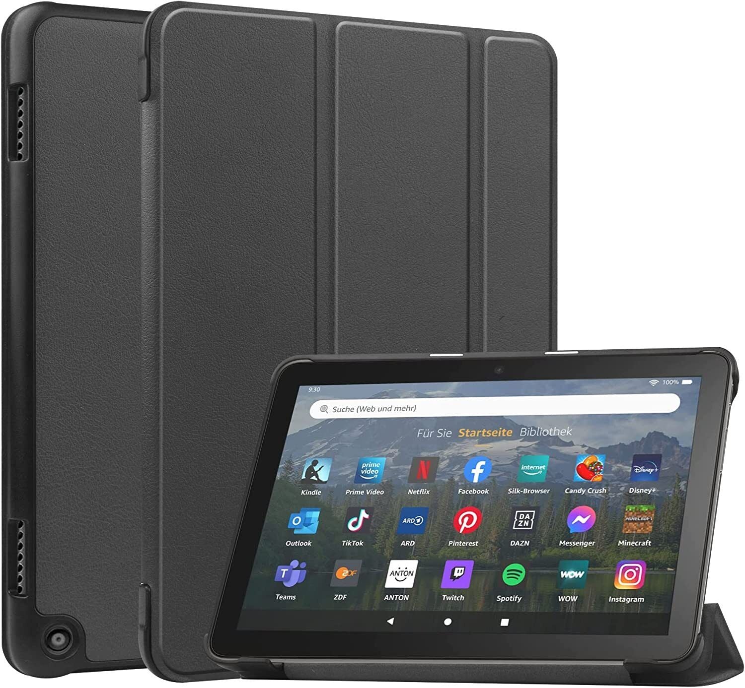 Amazon Fire HD 8 / Plus 2020/2022 Case Smart Book Stand Cover 10/12TH Gen