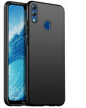 Huawei Honor 8X Case Ultra Slim Hard Back Cover - Matte Black