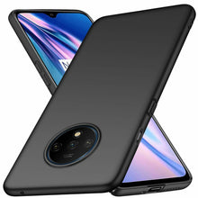 OnePlus 7T Case Slim Hard Cover & Glass Screen Protector