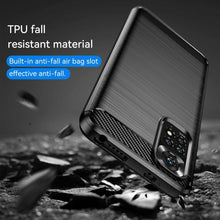Xiaomi Redmi Note 11 Pro Case Carbon Fibre Cover & Glass Screen Protector
