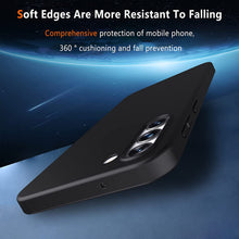 Samsung Galaxy S23 Case, Slim Silicone Phone Cover &Glass Screen Protector